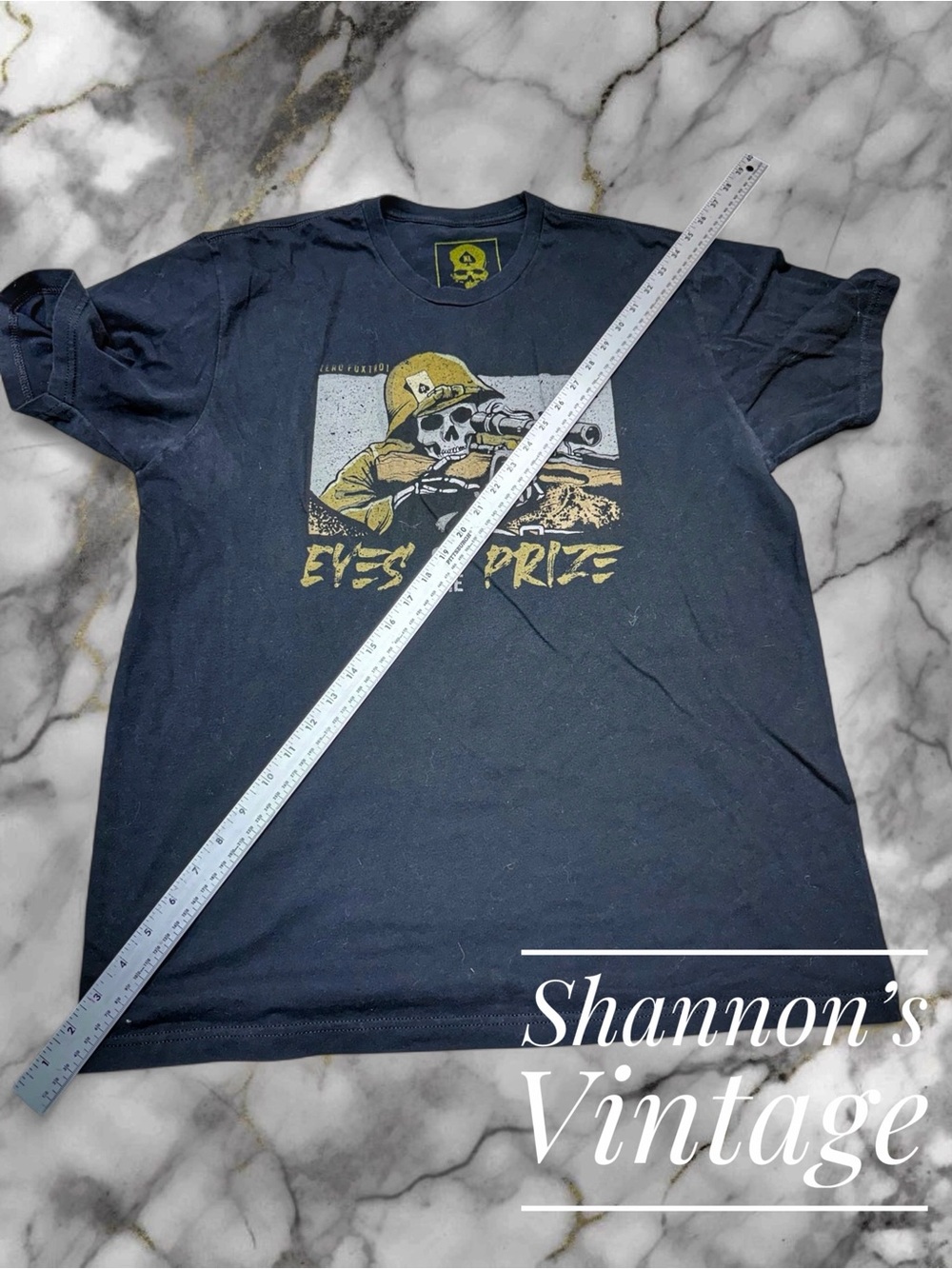 Zero Foxtrot Eyes on the Prize men’s sz XL tee A6